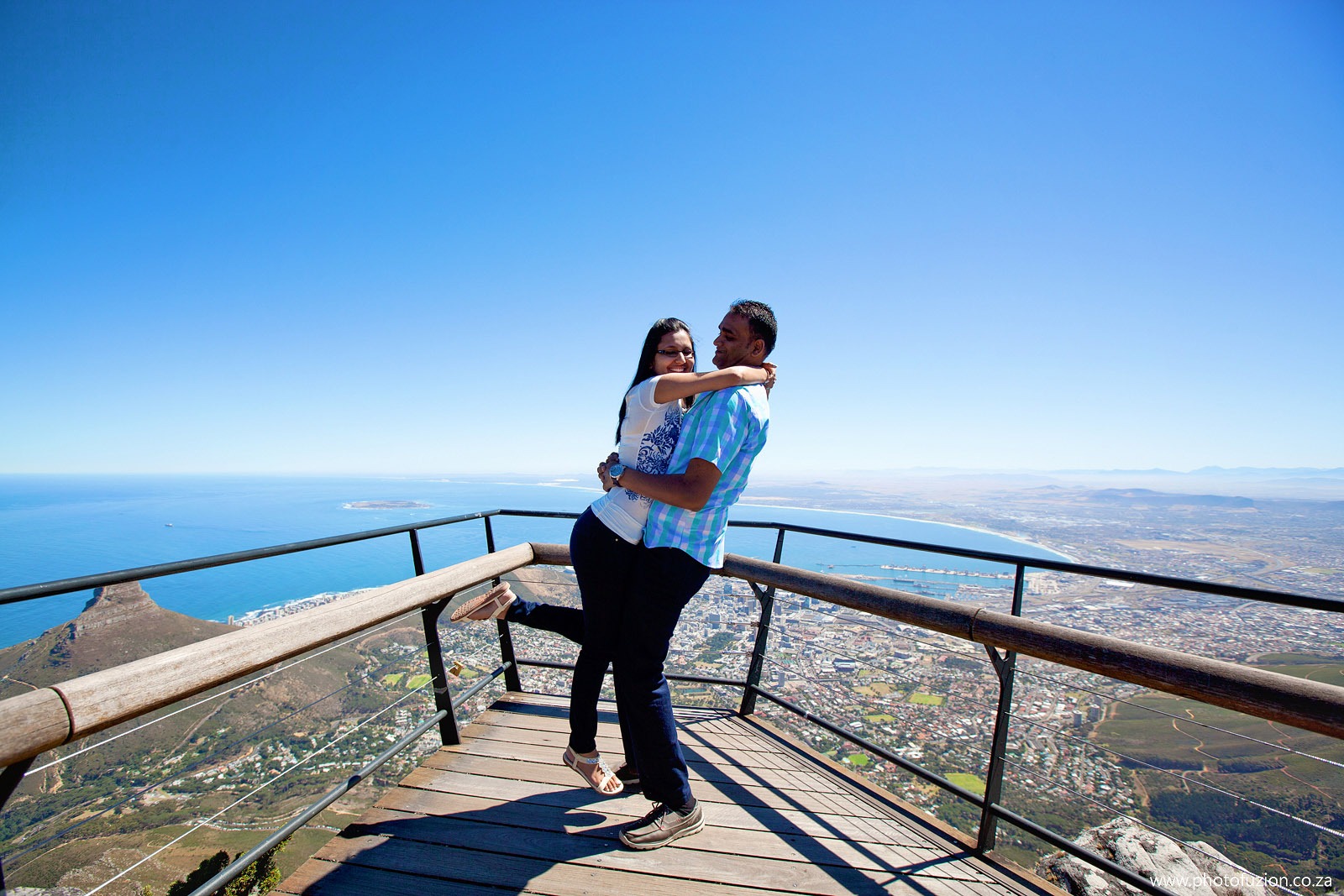 Table Mountain marriage proposal 