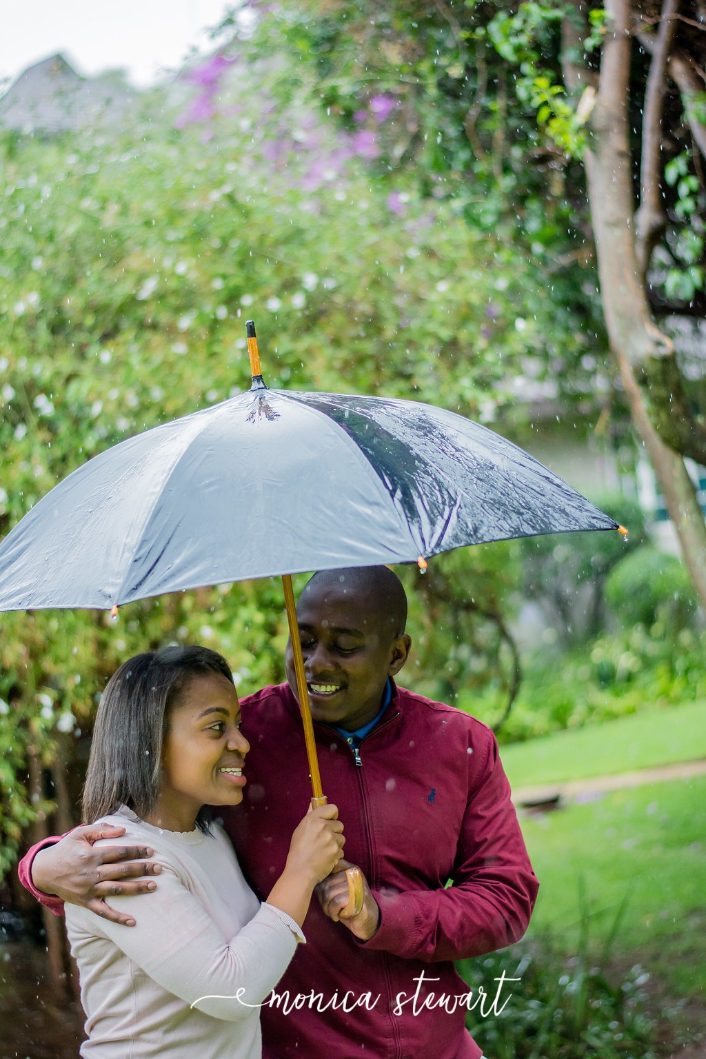 Andrew and Molebogeng proposal at Mount Grace