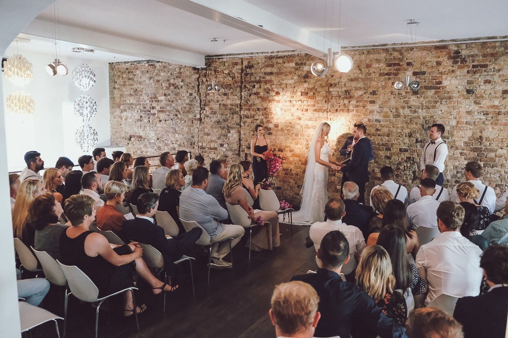 Mai-li and Stuart brewery wedding