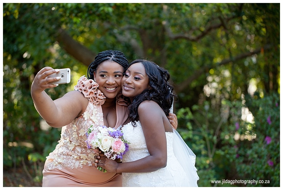 selfie with bride