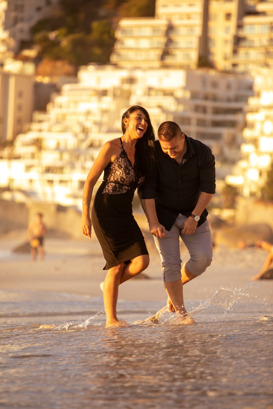 Sergio and Claudia Greek beach proposal