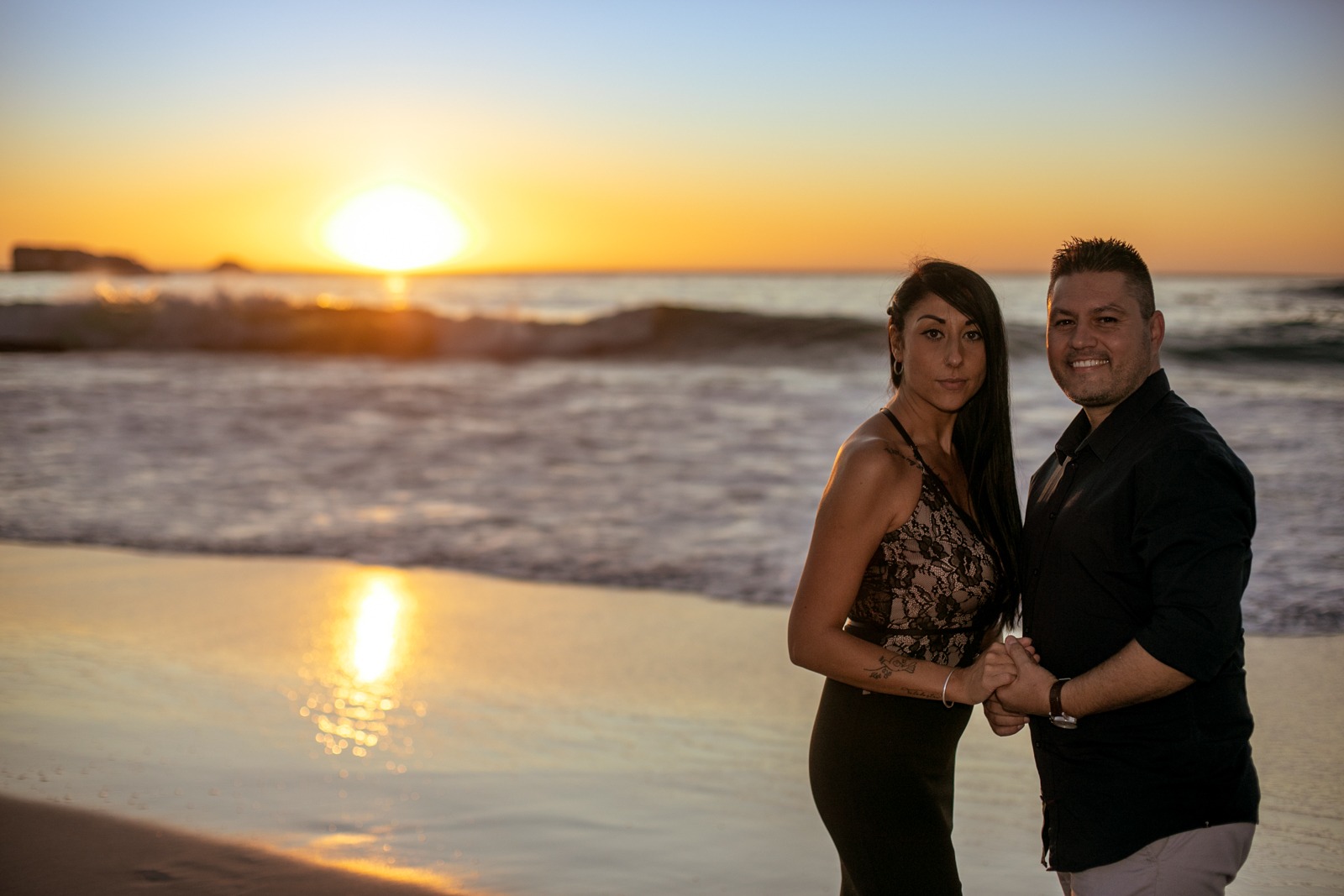 Sergio and Claudia Greek beach proposal