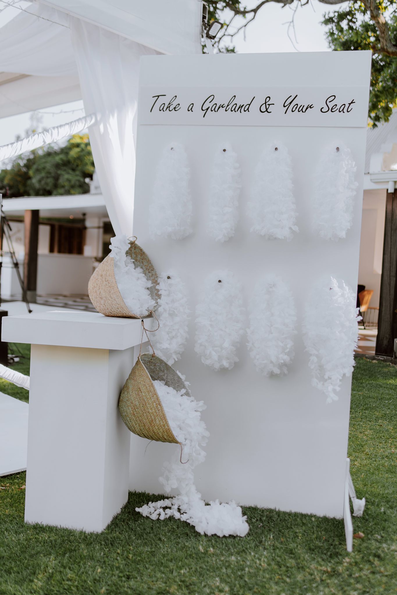 reception decor