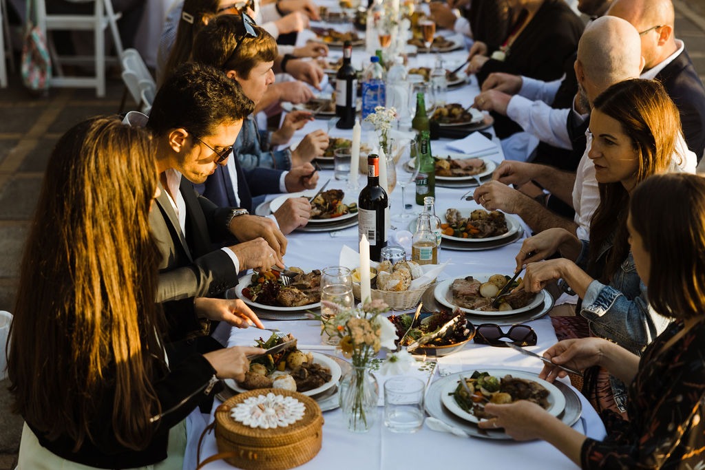 wedding dinner