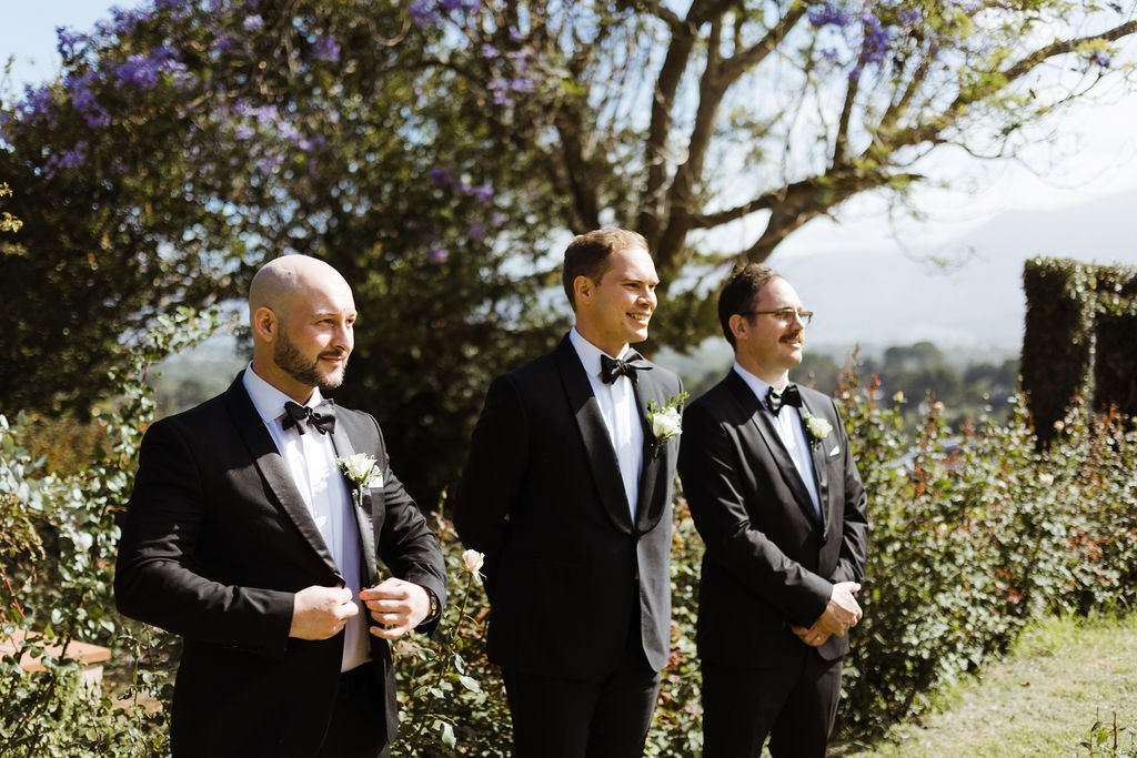 Dani and Mike garden wedding