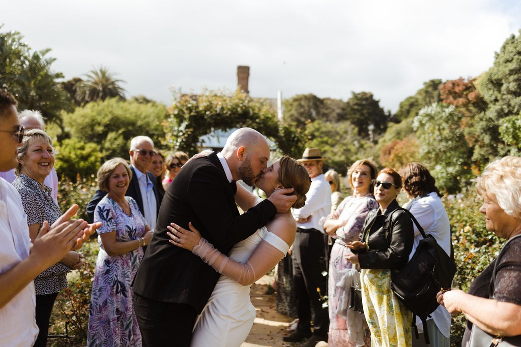 Dani and Mike garden wedding