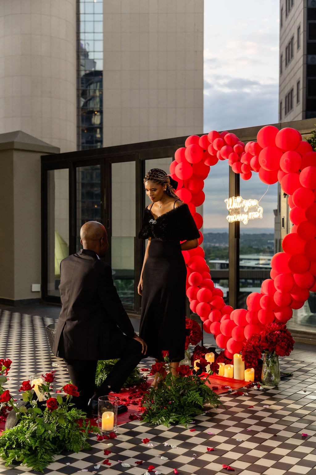 proposal in Joburg