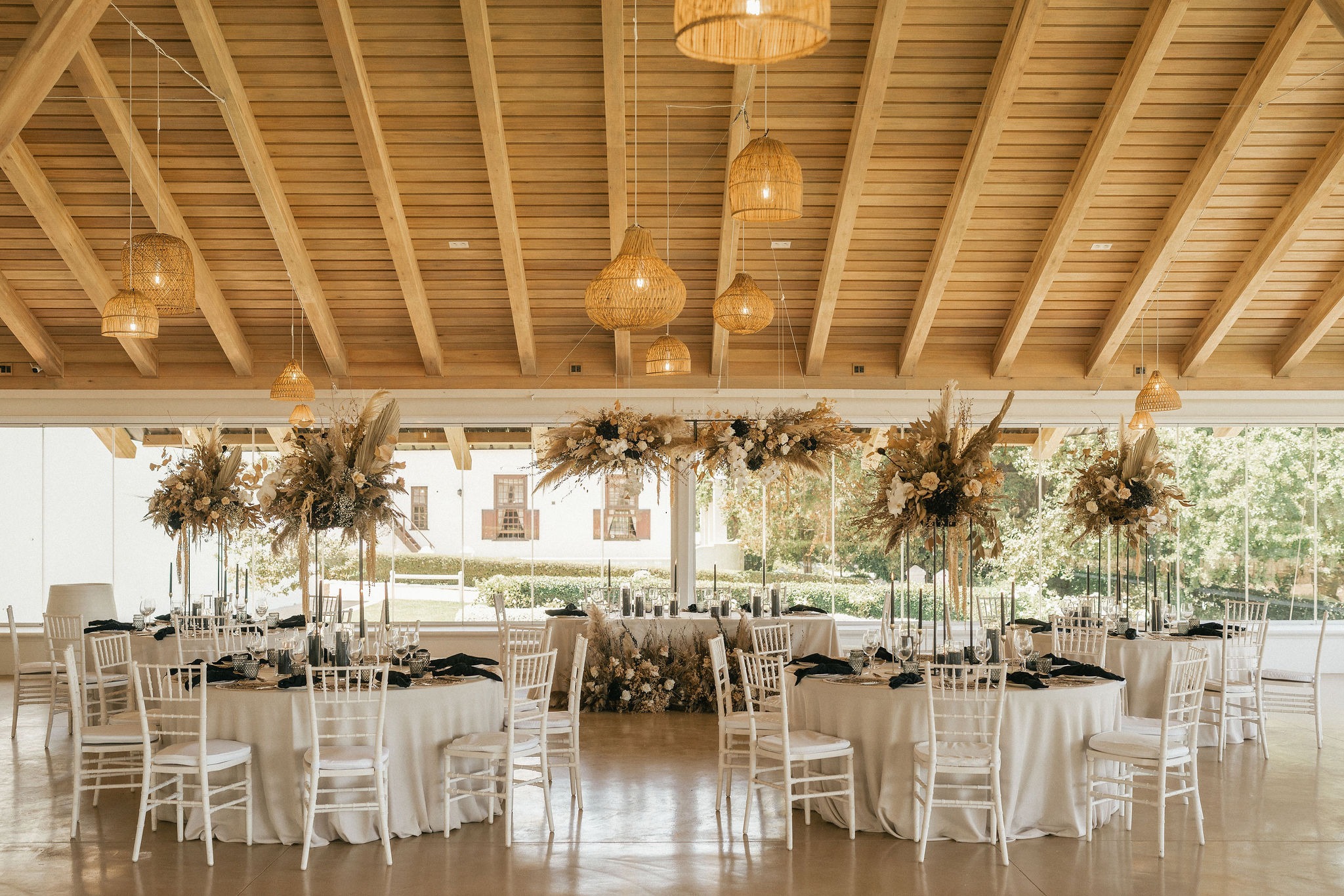 reception decor