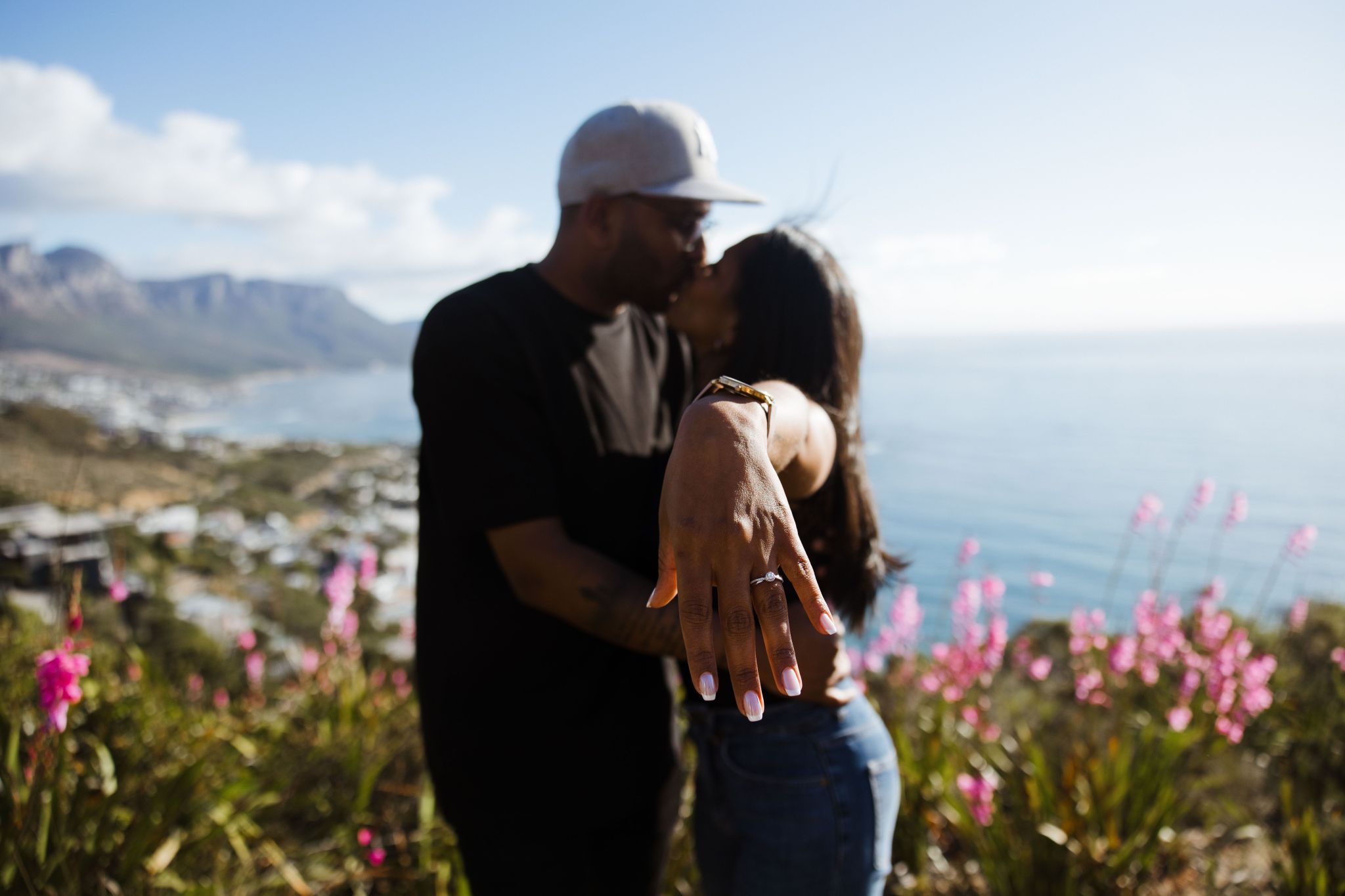A postcard perfect proposal