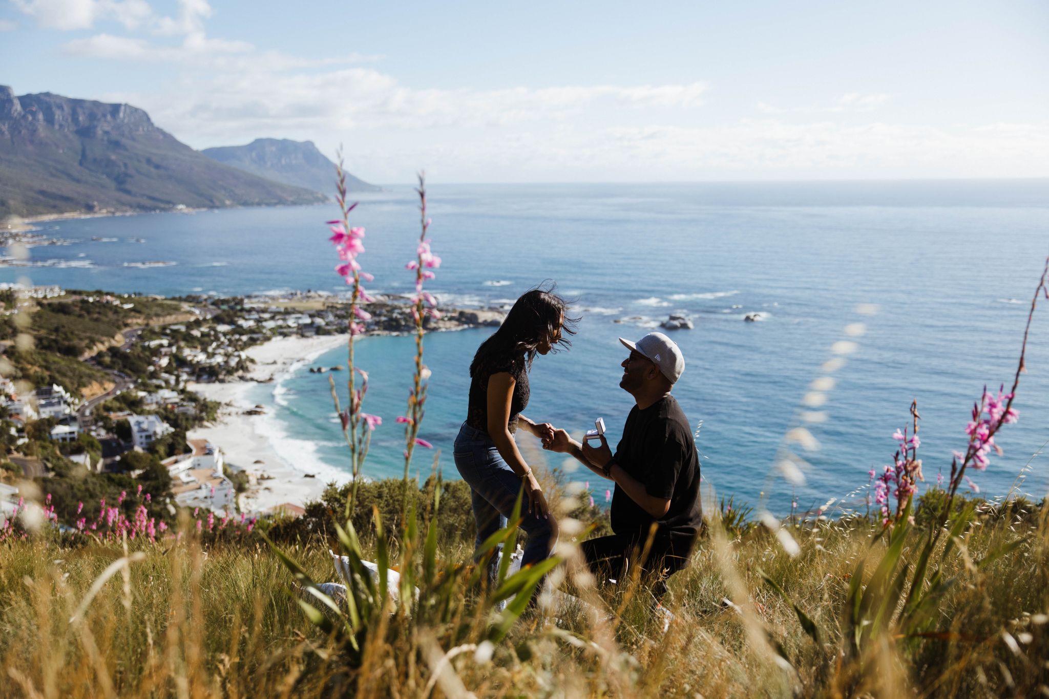 A postcard perfect proposal