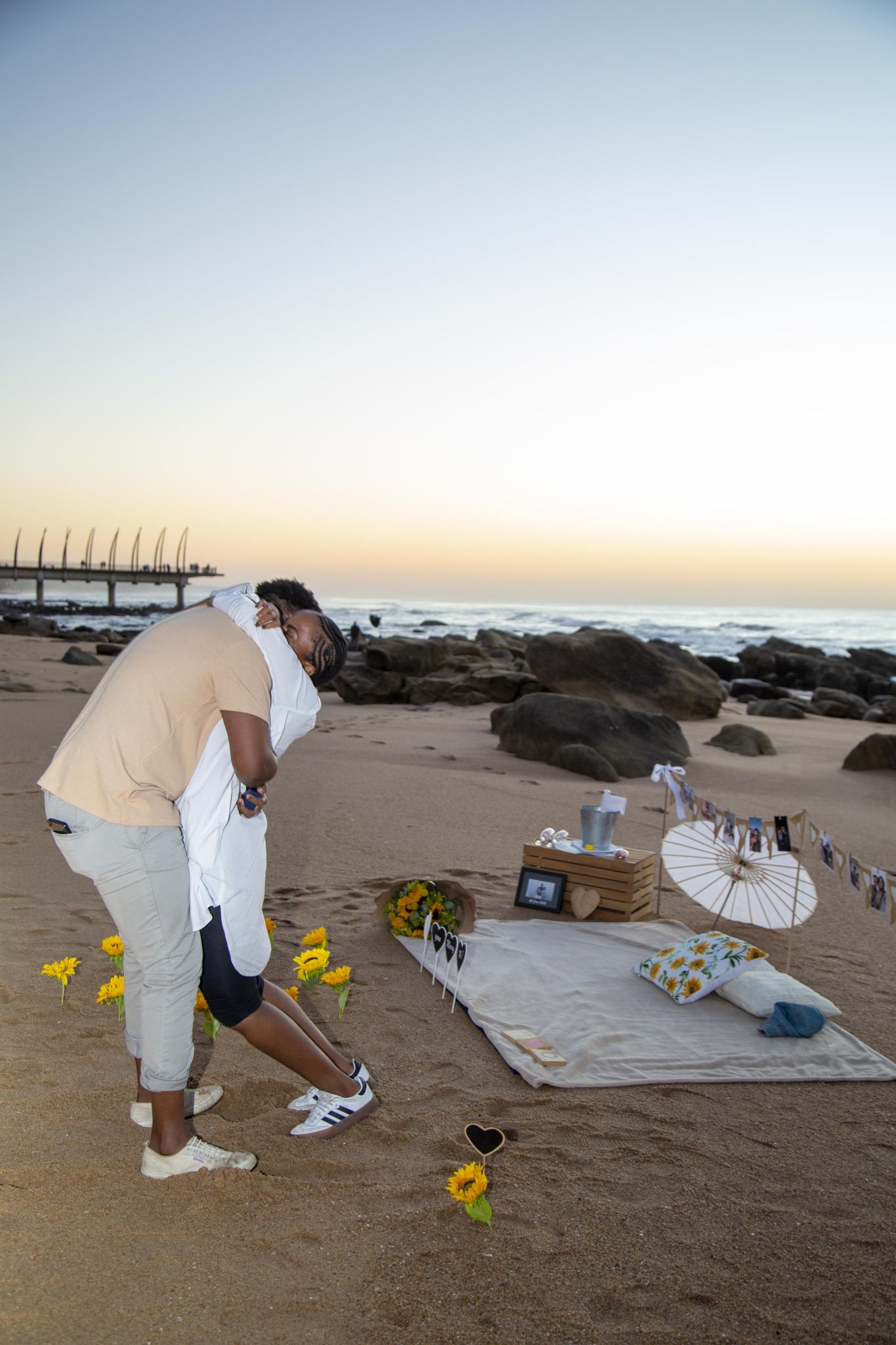 Sunrise Durban beach proposal