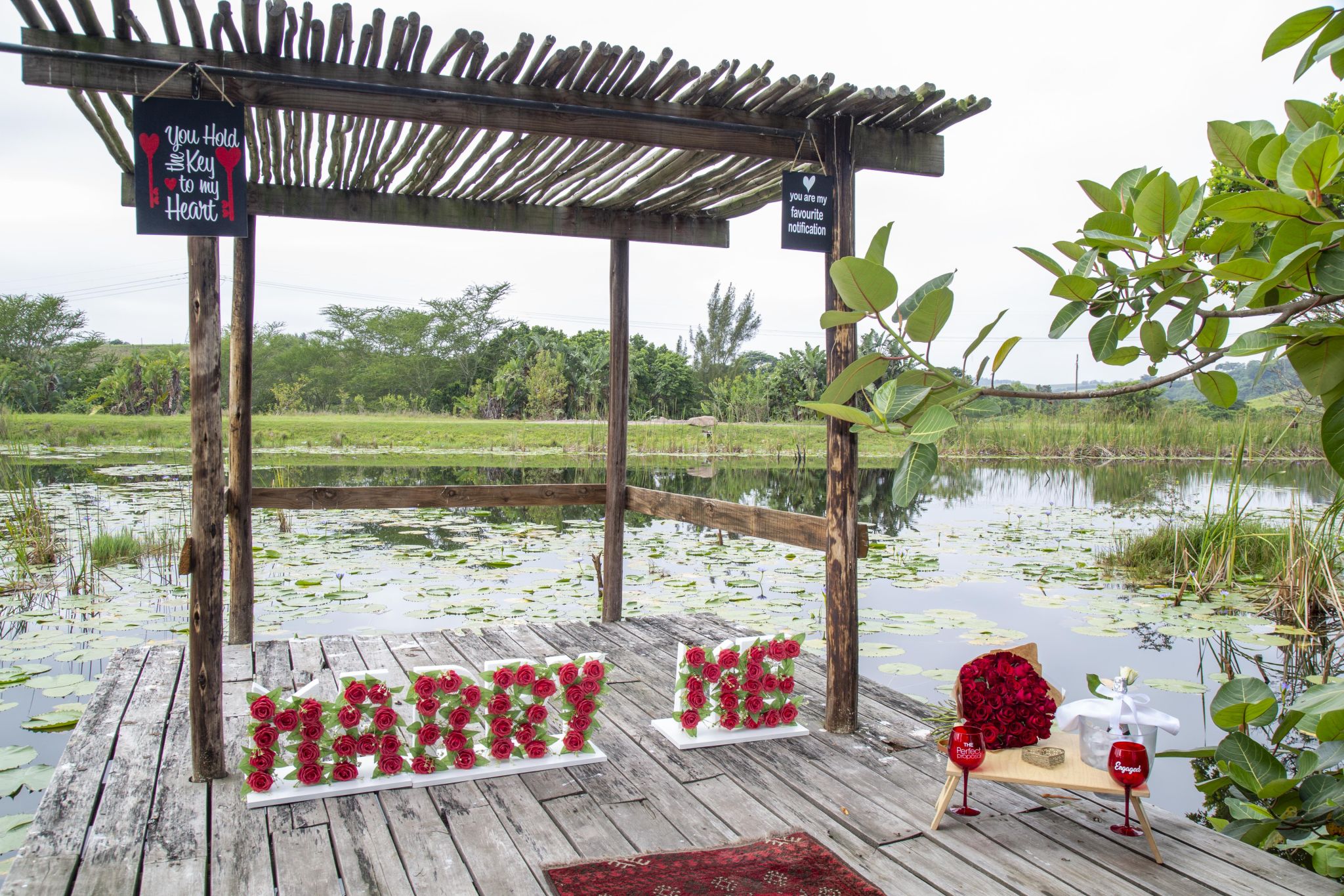 Riverside marriage proposal