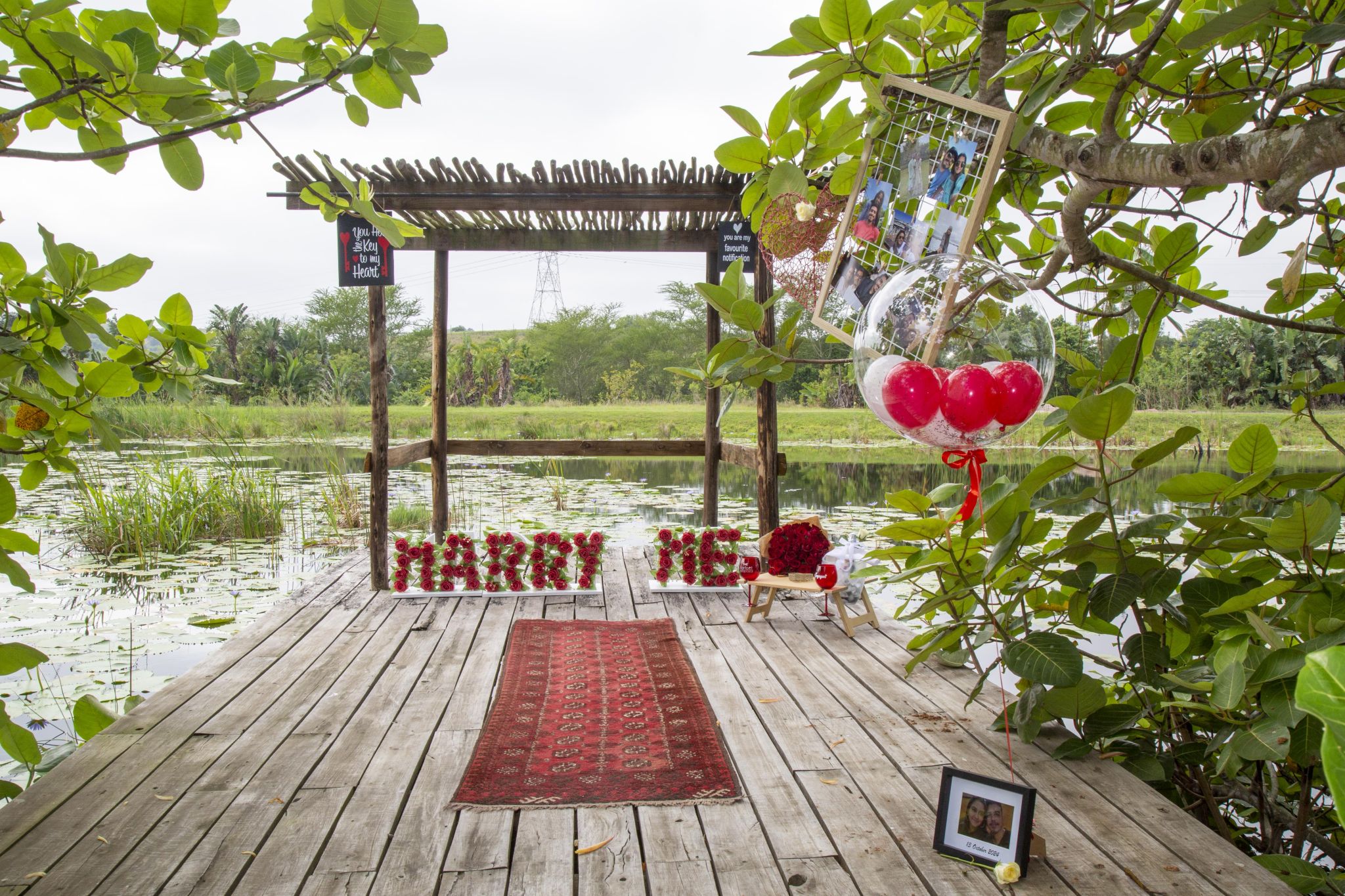 Riverside marriage proposal